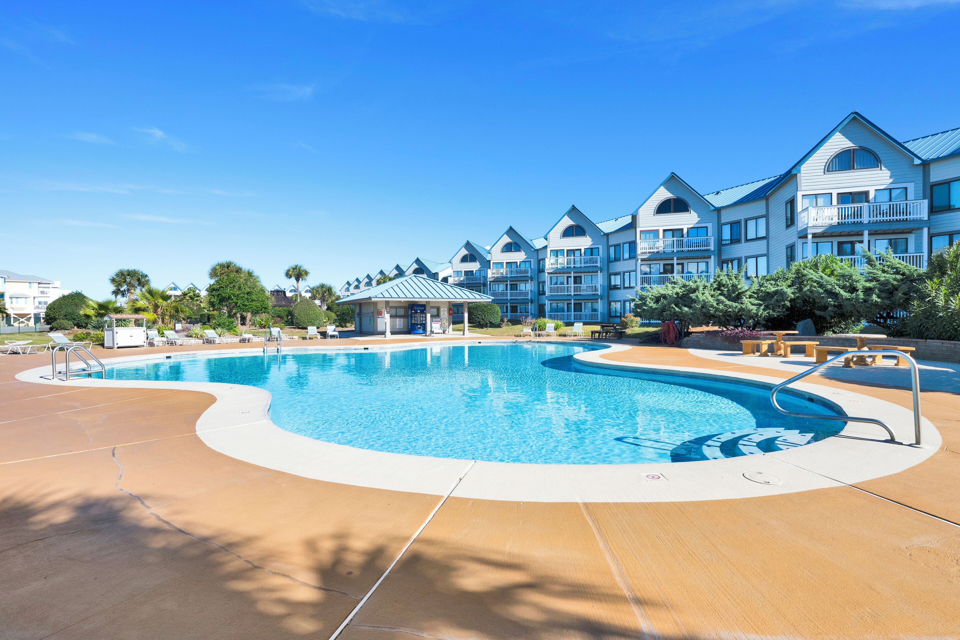 Et oppvarmet basseng