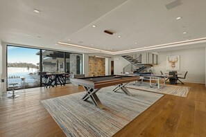 Games room - Ultimate Luxury Home by InvitedHome | Theater, Game Room, Hot Tub, Pool, Gym (Park City)