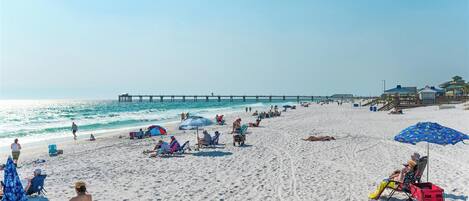 Beach nearby