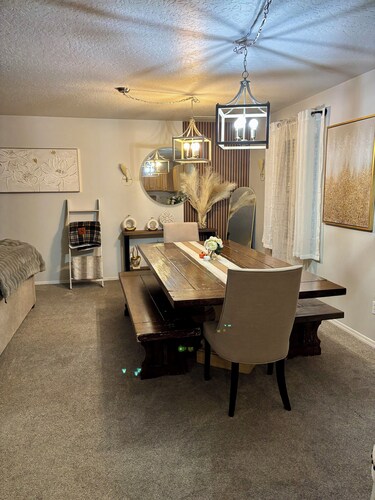 Spacious - family fun- Pet friendly-doggie door-fenced yard.