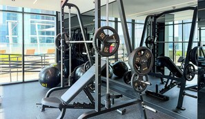 Fitness facility - Elegant High Floor 2BR Urban Oasis (Dubai)