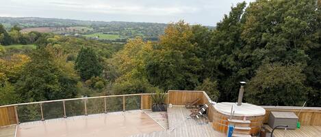 Baignoire à remous extérieure