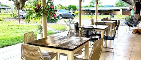 Restauration en plein air