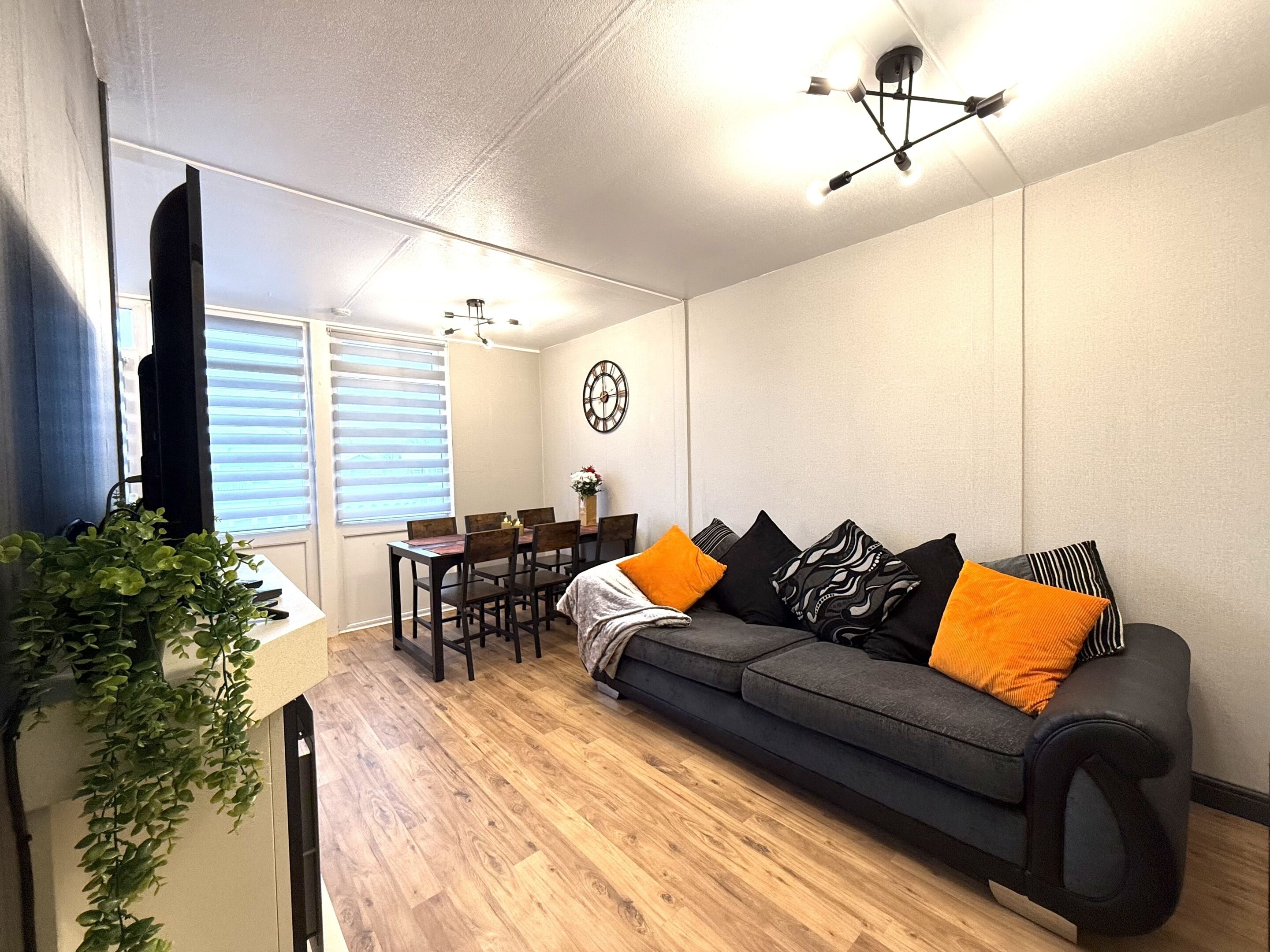 Chalet-moderno-baño Privado-vista Al Jardín-bayside - Yorkshire