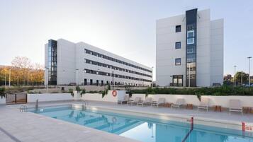 Seasonal outdoor pool