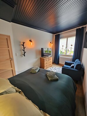 2 slaapkamers, wifi, beddengoed