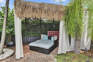 Apartment, 1 Queen Bed, Kitchen, Garden View (Rainbow Falls 4) | Terrace/patio - Rainbow Falls 4 Stay for 2 (Oakland Park)