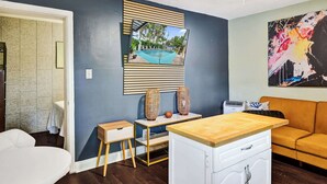Leilighet, 1 queensize-seng, kjøkken, hageutsikt (Rainbow Falls 4) | Innvendig