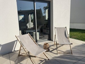 Terrace/patio - Family house for 8 with garden (Erquy)
