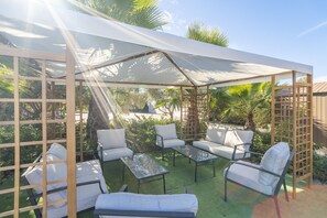 Terrace/patio - Cubo's River Side House Coin / Private pool / Air conditioning / BBQ / Free Wi-Fi (Coín)