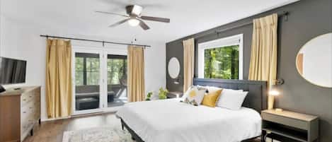 Desk, iron/ironing board, travel crib, WiFi