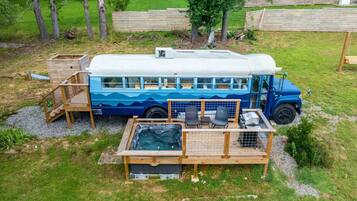 Overnatningsstedets område