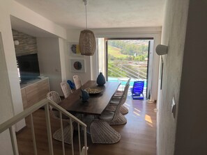 Dining - Villasimius vacation home with private pool spectacular sea view golf porto (Villasimius)