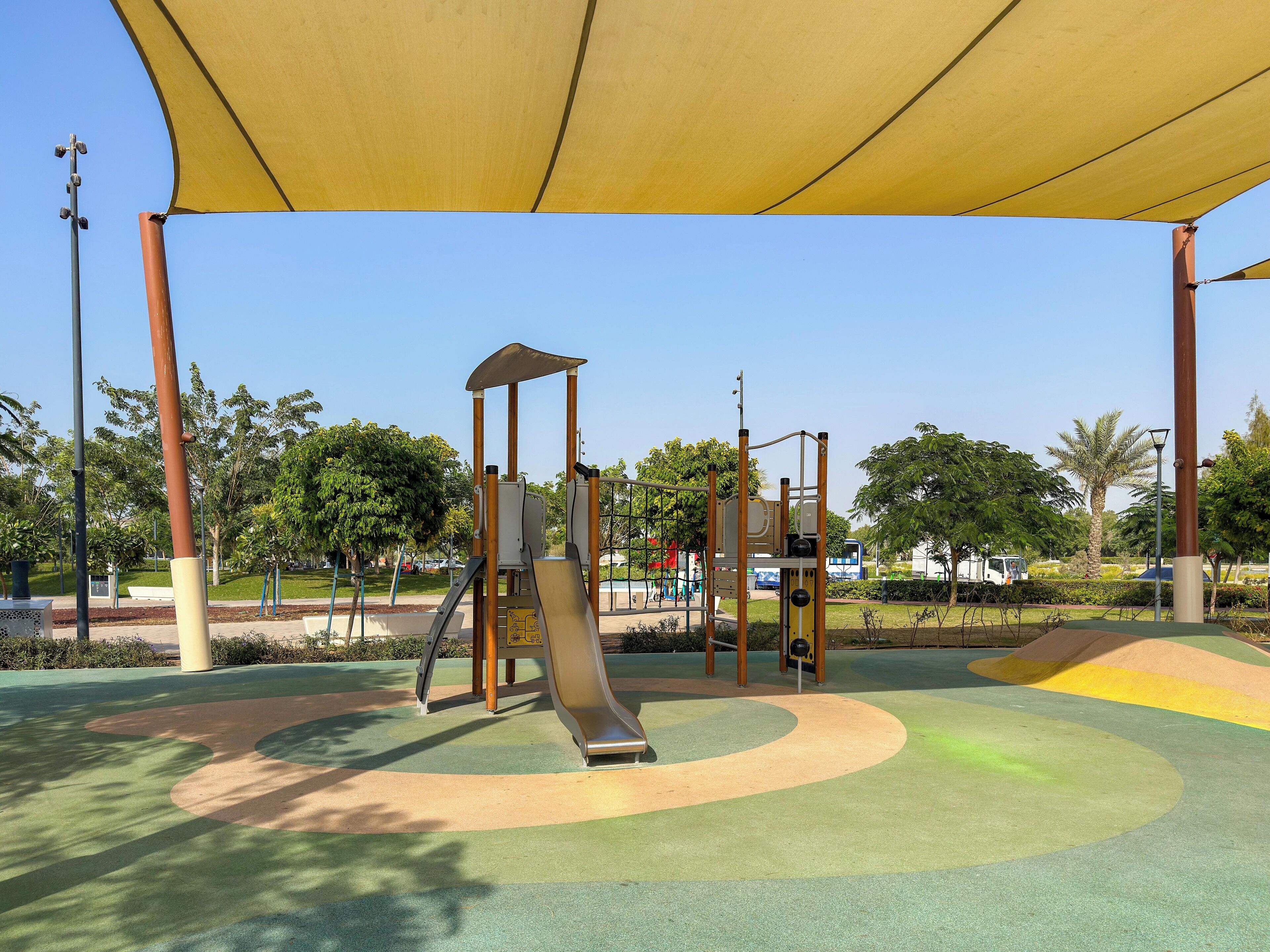 Utendørs lekeområde for barn