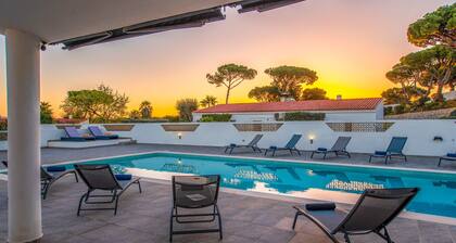 Sophisticated villa with heatable pool