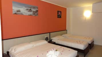 Comfort Quadruple Room, Balcony, Hill View | Desk, free WiFi