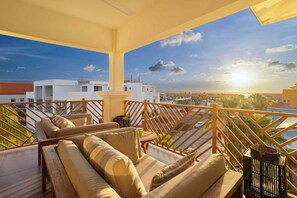 Property grounds - Bon Bida Penthouse with a spectacular panorama over the sea and beautiful sunsets (Kralendijk)