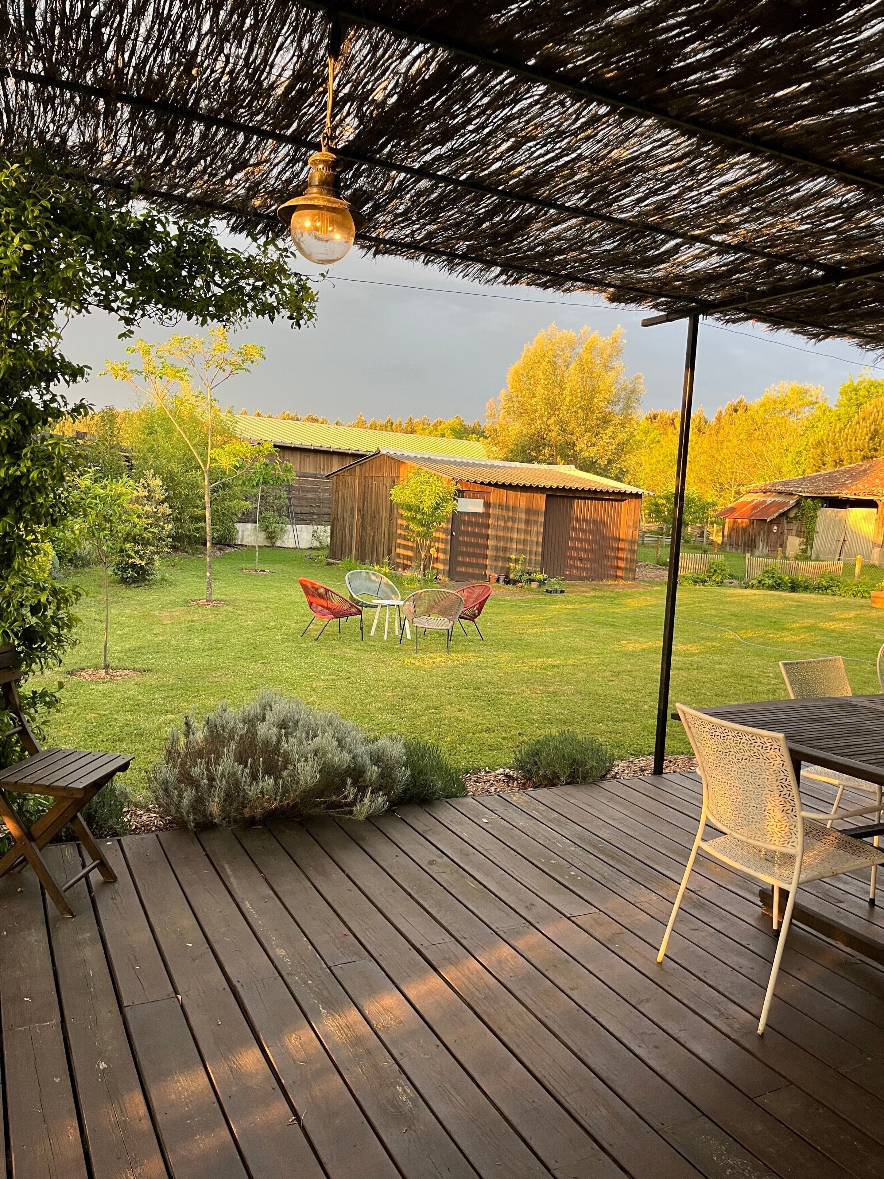 Outdoor dining