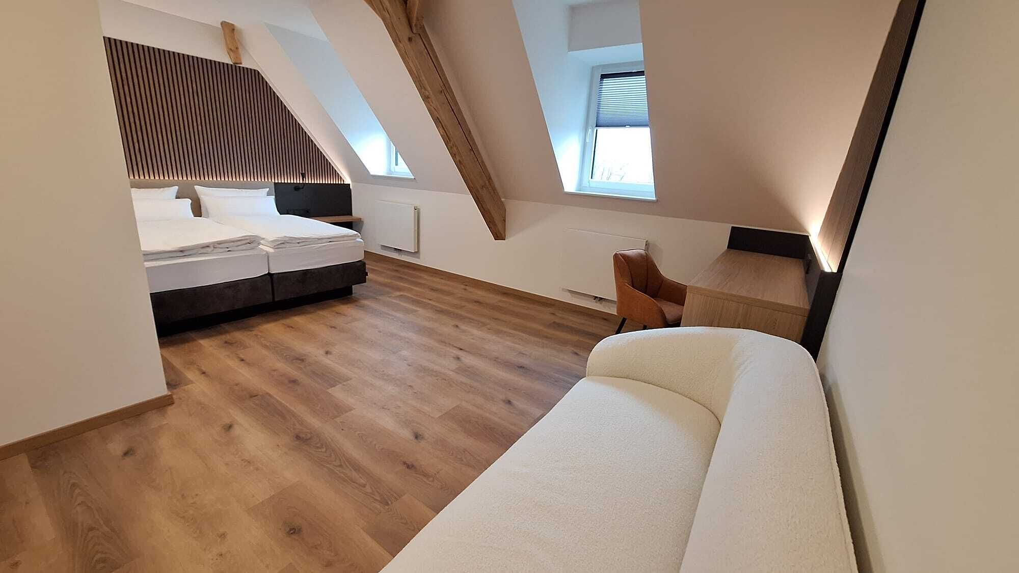 Superior Double Room | In-room safe, desk, laptop workspace, blackout drapes