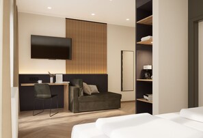 Comfort Double Room | In-room safe, desk, laptop workspace, blackout drapes - Pawlow Hotel (Wolkenstein)