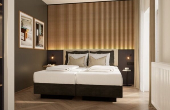 Economy Double Room | In-room safe, desk, laptop workspace, blackout drapes - Pawlow Hotel (Wolkenstein)