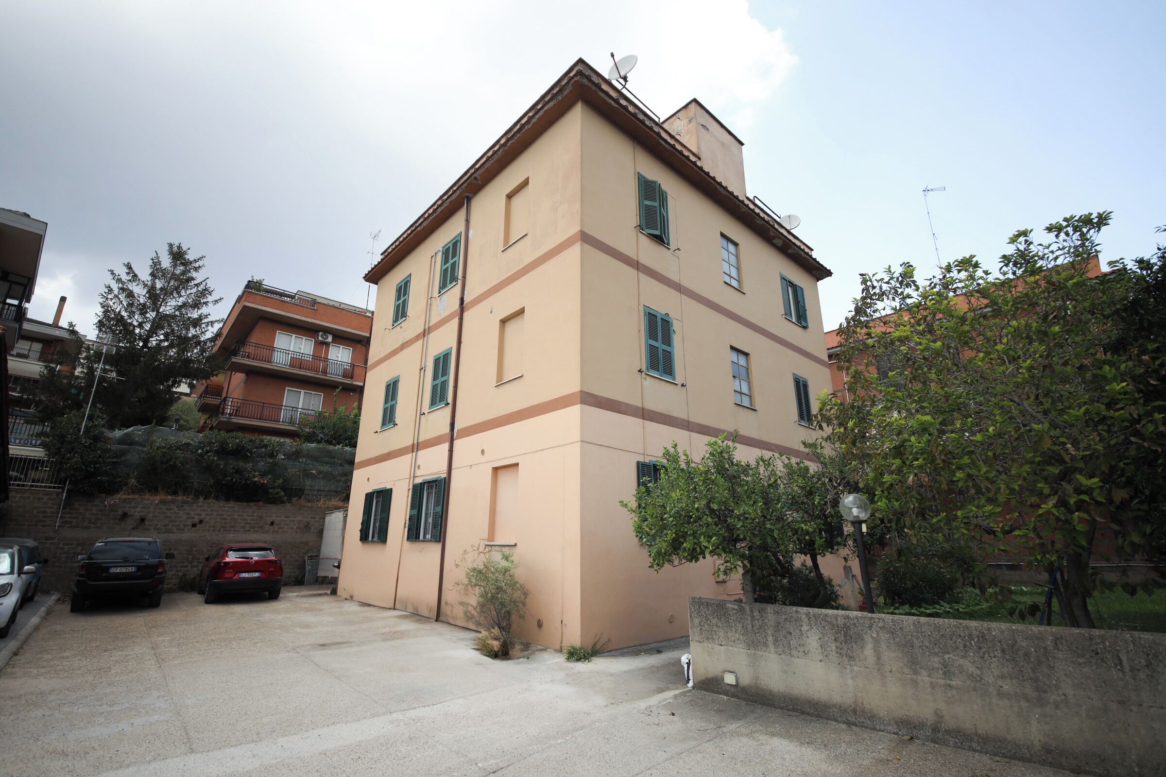 Façade de l’hébergement