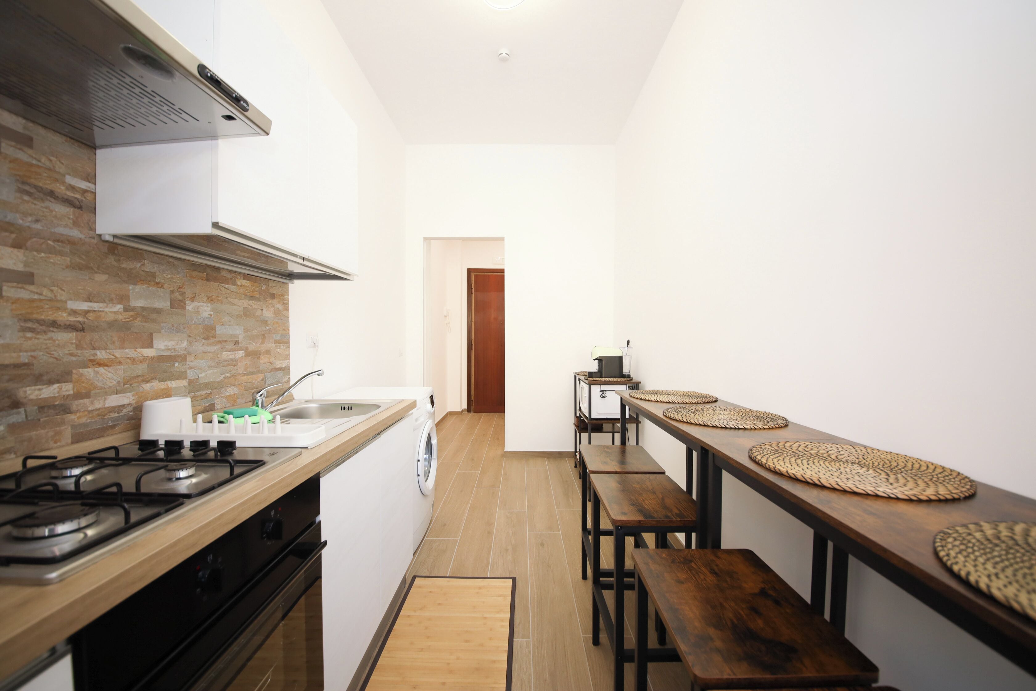 公寓 (2 Bedrooms) | 私人廚房 | 微波爐、義式濃縮咖啡機、電熱水壺