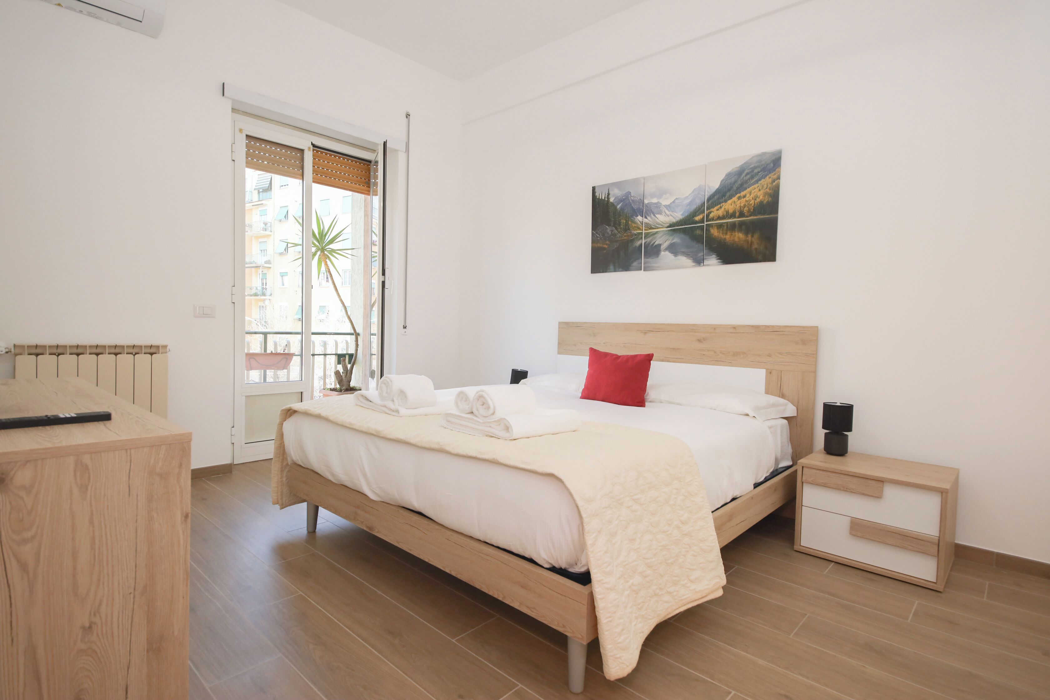 Lejlighed (2 Bedrooms) | 2 soveværelser, strygejern/strygebræt, sengetøj