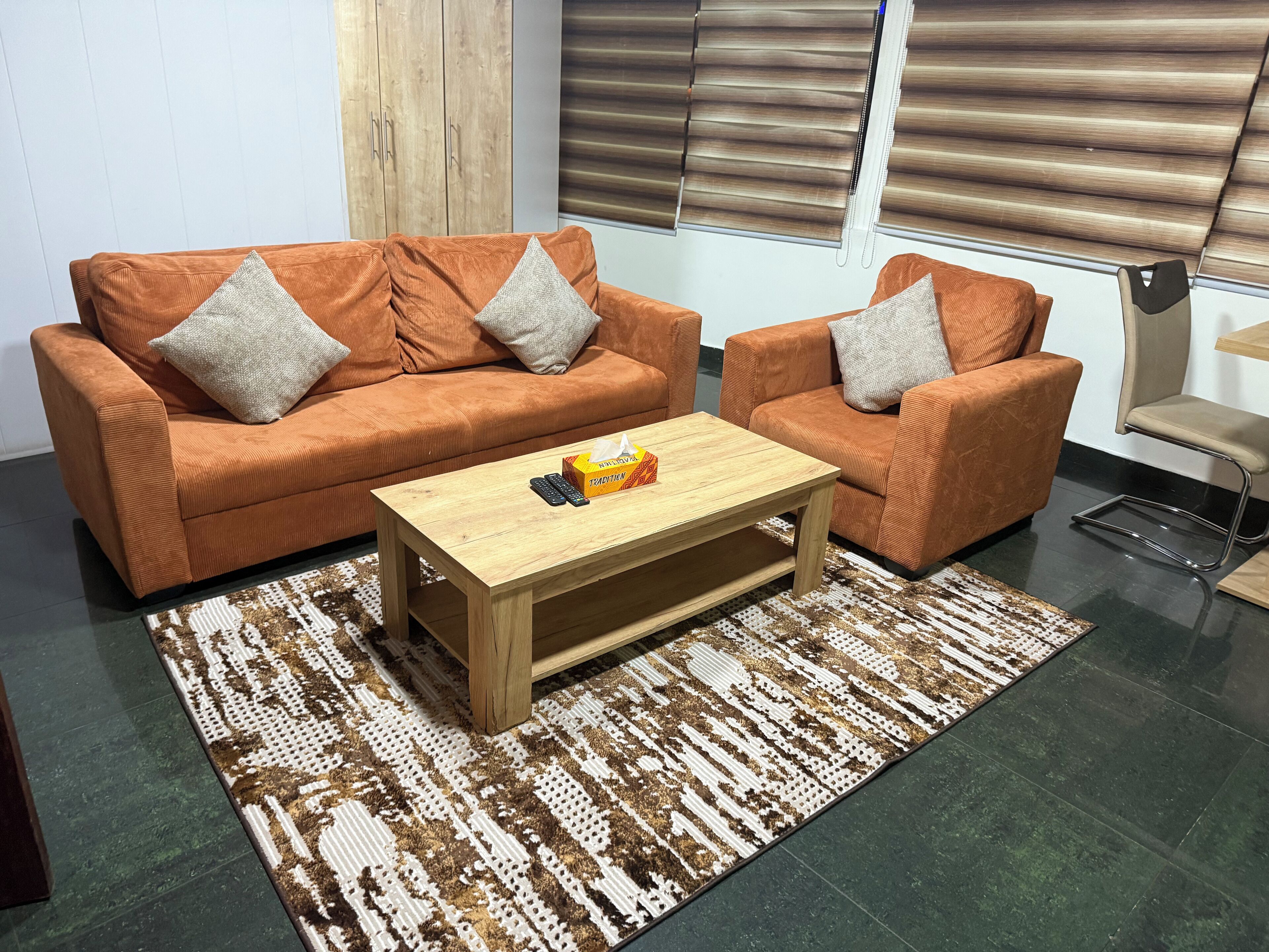 Superior-Apartment, 1 Schlafzimmer | Wohnbereich