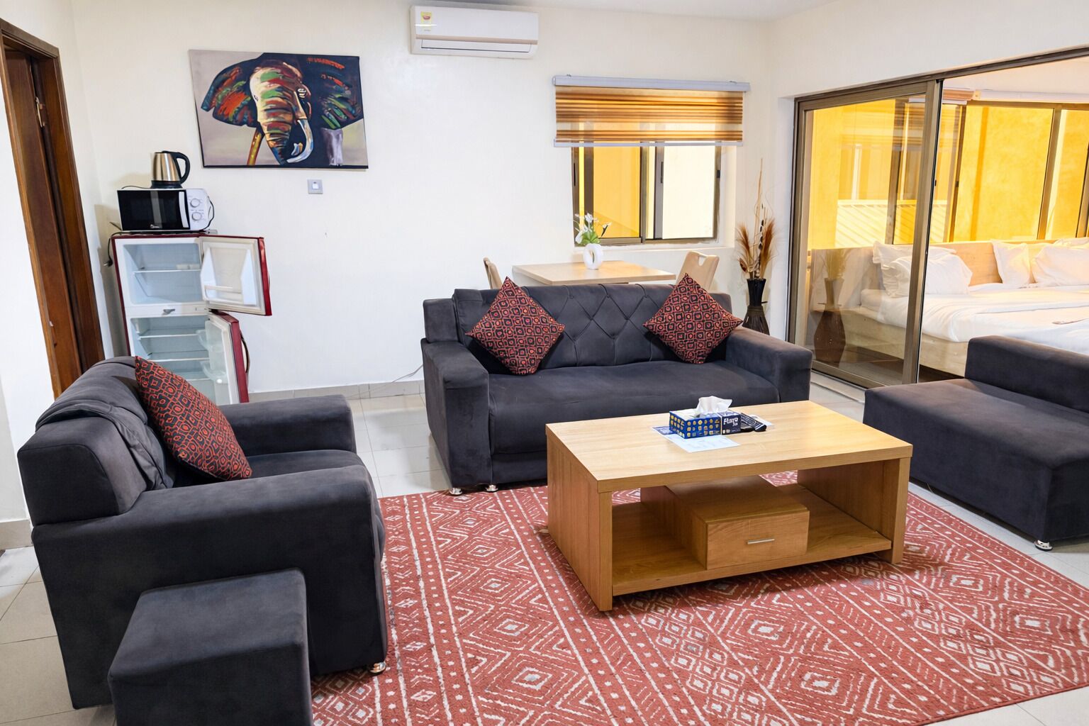 Área de sala de estar