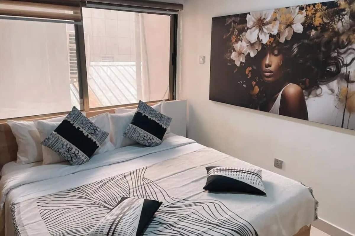 Superior-Apartment, 1 Schlafzimmer | Zimmersafe, laptopgeeigneter Arbeitsplatz, Bügeleisen/Bügelbrett