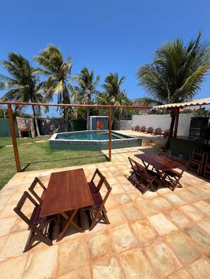 Outdoor dining - BrKite Pousada (Caucaia)