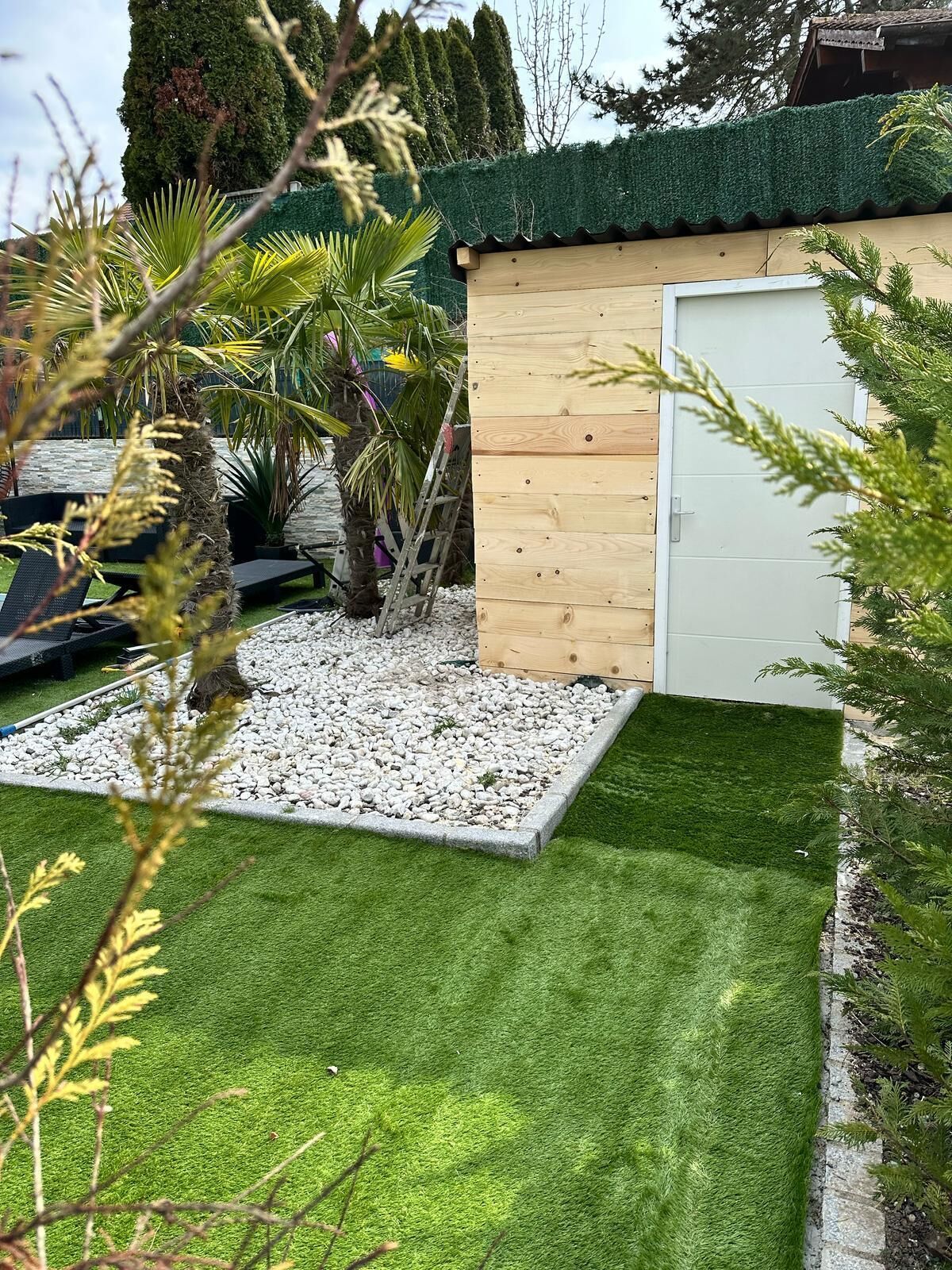 Enceinte de l’hébergement