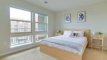 1 habitación, tabla de planchar con plancha, wifi y ropa de cama