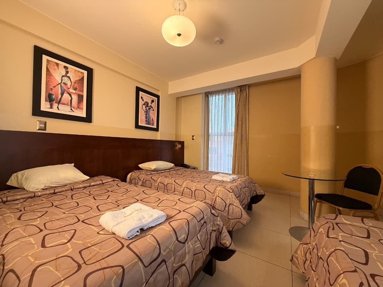 Family Triple Room, Multiple Beds, Private Bathroom, City View