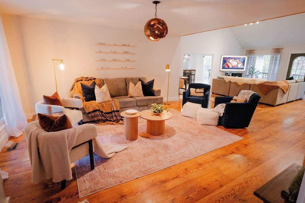 Hus, flere senger, spabadekar (The 312 House) | Oppholdsområde