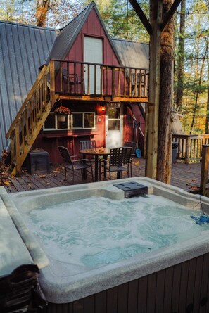 Terrace/patio - Waterfront A- Frame With Dock, Canoe + Kayaks (Amanda)