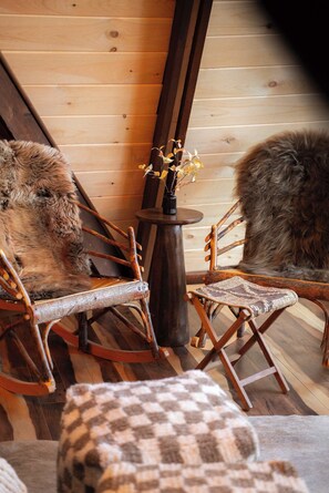 小屋, 多張床, 熱水浴缸, 部分海景 (NordHavn) | 住宿內部