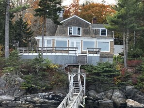 Exterior - Waterfront Southport Cottage w/ Private Dock Quiet Coastal Retreat. (Southport)
