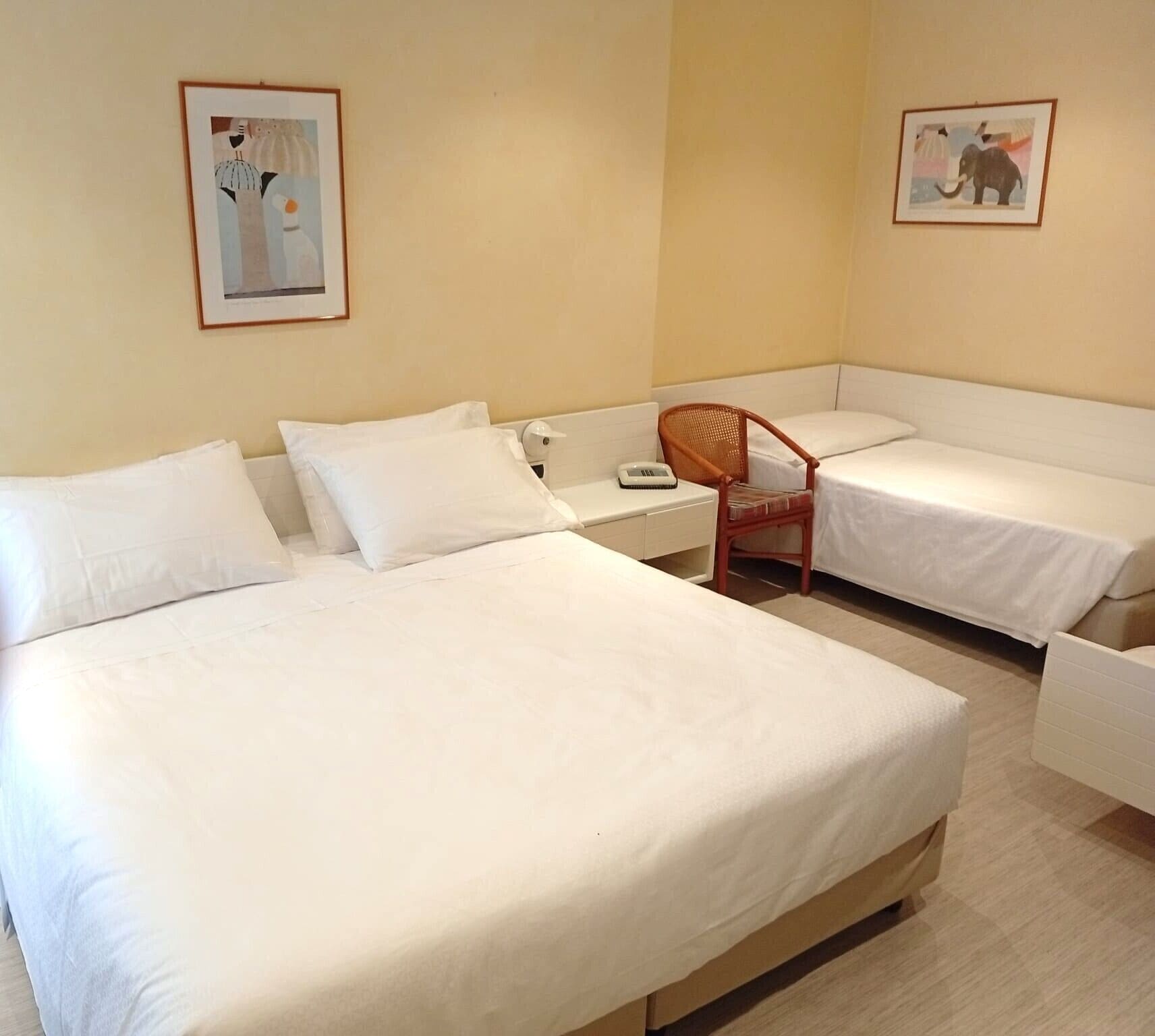 Standard Double Room, Balcony, Garden View | In-room safe, desk, free WiFi, bed sheets