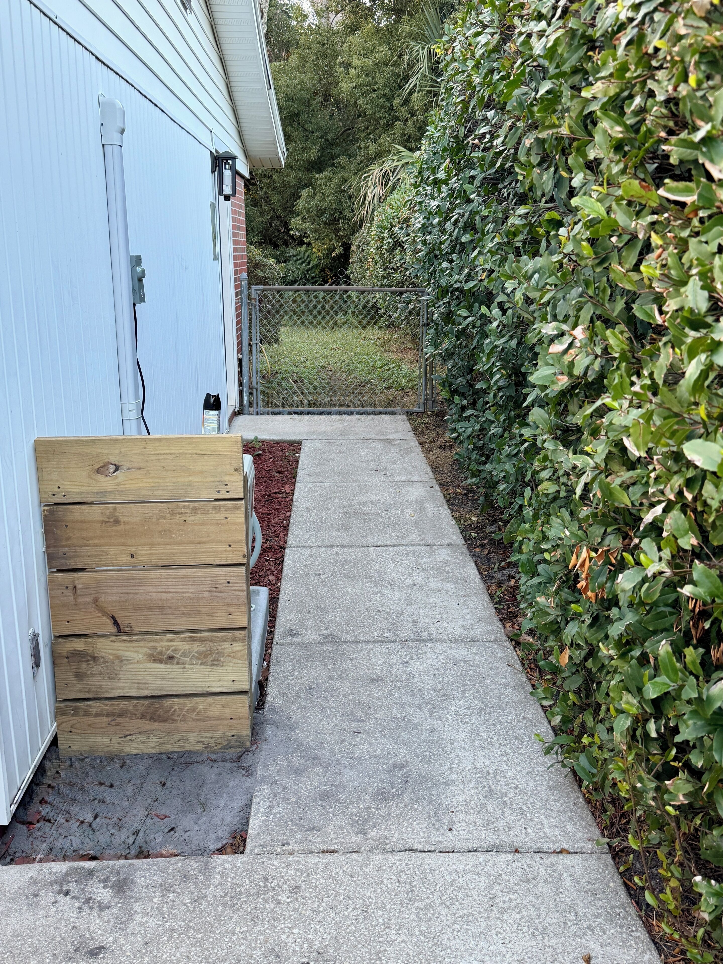 Enceinte de l’hébergement