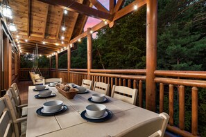 Cabane Luxe, vue montagne | Terrasse/Patio
