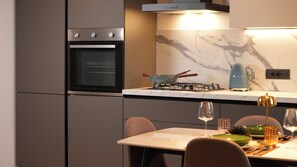 Private kitchen - Modern apartment just a short walk from Lake Maggiore and Arona (Nebbiuno)