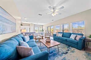 Condo, Multiple Beds (Romar Lakes 101C) | Living area - Romar Lakes 101c (Orange Beach)