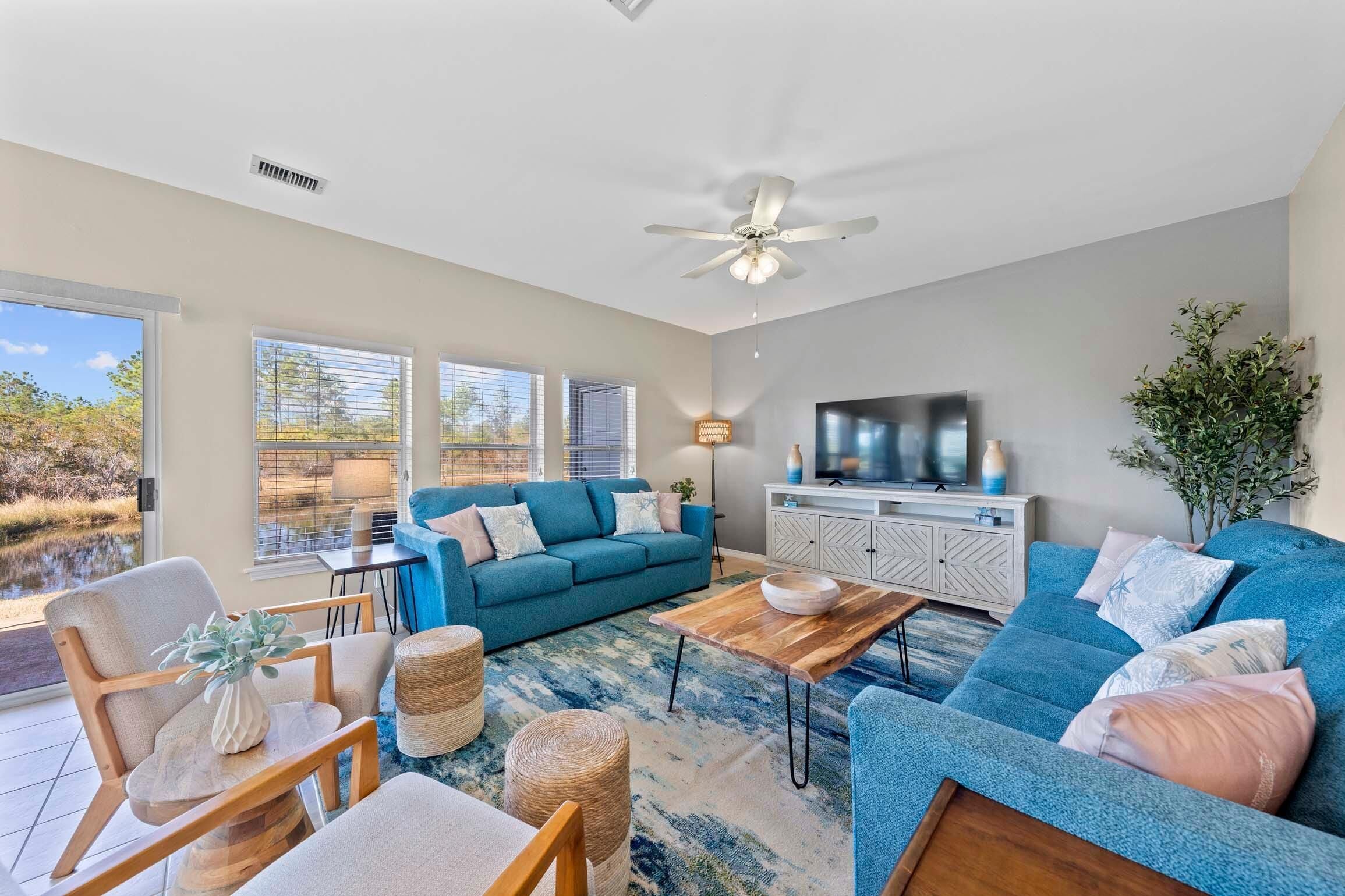 Condo, Multiple Beds (Romar Lakes 101C) | Living area