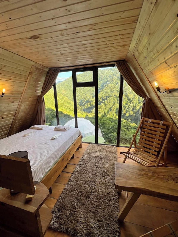 Comfort Double or Twin Room, Balcony, Mountain View | Free WiFi - Mtirala glamping (Kobuleti)