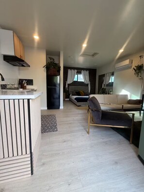 Living area - Furnished Studio - Mid Modern Chic - Central CV (Chula Vista)