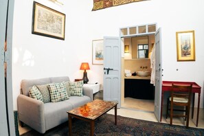 豪華雙人房 | 起居區