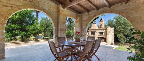 Restauration en plein air