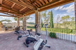 Terrace/patio - Agriturismo Rebarco (Castelfiorentino)